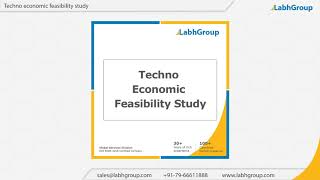 Techno economic feasibility study  Labh Group [upl. by Nyrahs192]