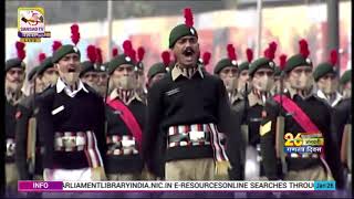 NCC Boys Marching Contingent  Republic Day Parade 2022 [upl. by Santini530]