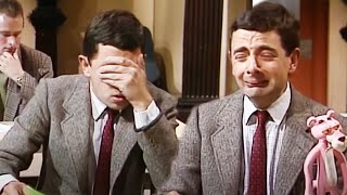 MATHS Test  Funny Clips  Mr Bean Official [upl. by Ellehcyar]