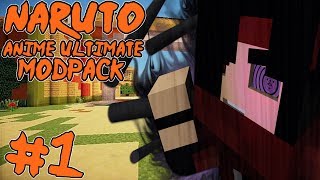 JINCHUURIKI REBORN  Naruto Anime Ultimate Modpack Episode 1 Minecraft Naruto Anime Mod [upl. by Teferi]