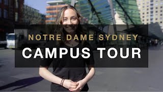 Sydney Campus Tour  The University of Notre Dame Australia [upl. by Attennhoj]