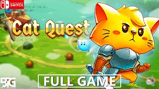 Cat Quest  Full Game Walkthrough No Commentary Nintendo Switch [upl. by Longan]