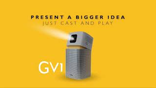 Impress your Clients Everywhere you Go  BenQ GV1 Portable Wireless Projector [upl. by Centeno]