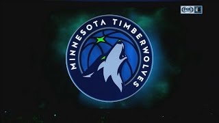 Timberwolves unveil new logo [upl. by Orecul]