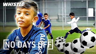 9YearOld Soccer Prodigy Has RIDICULOUS Touch 🔥 [upl. by Jauch]