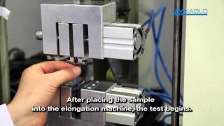 Tensile Strength amp Breaking Elongation Test [upl. by Oiracam]