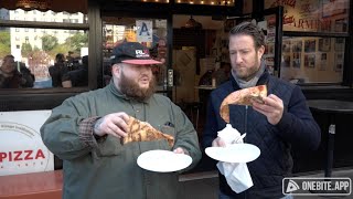 Barstool Pizza Review  Joes Pizza With Special Guest Action Bronson [upl. by Inar]