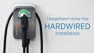 How to Install ChargePoint Home Flex CPH50 Hardwired [upl. by Nahtnamas172]