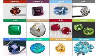 Birthstones by Month  What Your Birthstone  GB Trade Key [upl. by Eves]