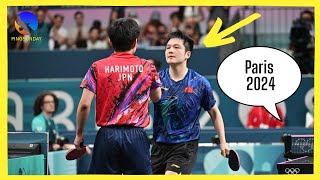 Best match ever  Fan Zhendong vs Tomokazu Harimoto  Paris Olympics 2024 [upl. by Doti]