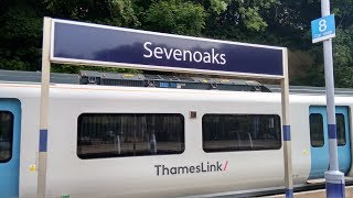 Thameslink Class 700 West Hampstead Thameslink to Sevenoaks via Catford [upl. by Anyar996]