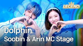 Soobin amp Arin MC Stage  Dolphin [upl. by Yknarf931]