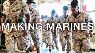 Making Marines – 12 Weeks of United States Marine Corps Recruit Training [upl. by Atinaujnas]