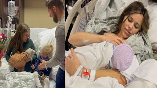 Jessa Duggar and husband Ben Seewald welcome baby number five [upl. by Oswell402]