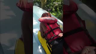 Crazy water slide in jinja city [upl. by Ardnahs]