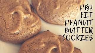 How to Make Healthy Peanut Butter Cookies with PB2  Cooking for Beginners  GENIUS BAKING [upl. by Loree]