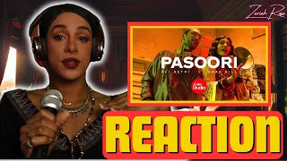 FIRST Time Hearing Pasoori by Ali Sethi x Shae Gill  Coke Studio Season 14 REACTION [upl. by Timmi]