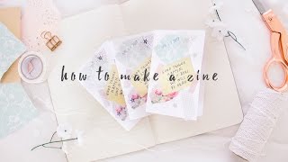 how to make a zine [upl. by Margot305]