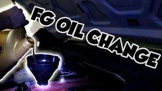 Ford FG Service  Changing Oil [upl. by Eidas]