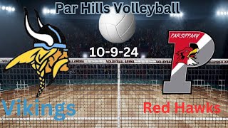 Parsippany Hills vs Parsippany High School Girls Varsity Volleyball [upl. by Sandye311]