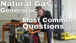 Natural Gas Generator Frequently Asked Questions [upl. by Rekyr]