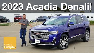 2023 GMC Acadia Denali AWD  The Most Value Packed Trim [upl. by Doi]