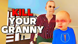 Granny Simulator is a WILD game [upl. by Etnud]