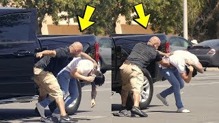 Stealing Cars in the Hood Prank [upl. by Asiaj871]