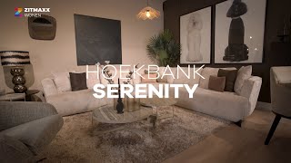 PRODUCTVIDEO Hoekbank Serenity  Zitmaxx Wonen [upl. by Eyde]