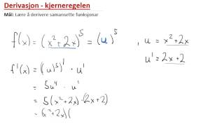 R1 Derivasjon  kjerneregelen [upl. by Nett400]