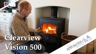 Clearview Wood Burning Stove  A Quick Review [upl. by Teri236]