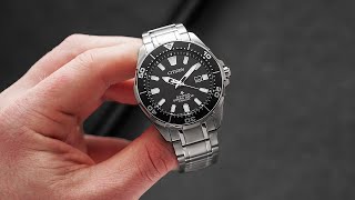 A Titanium Professional Diver’s Watch at an Affordable Price  Citizen Promaster Titanium Diver [upl. by Einnus]