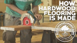 How Hardwood Flooring is Made [upl. by Tolliver]