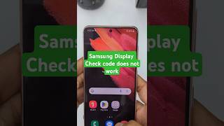 how to check Samsung display0 does not work [upl. by Anera]