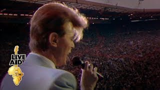 David Bowie  Rebel Rebel Live Aid 1985 [upl. by Urita]