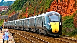 BEAUTIFUL Trains at Dawlish Seawall  090920 [upl. by Macmillan]