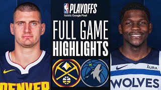 2 NUGGETS at 3 TIMBERWOLVES  FULL GAME 6 HIGHLIGHTS  May 16 2024 [upl. by Garcia508]