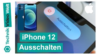 iPhone 12 📱 Ausschalten und Herunterfahren  Deutsch [upl. by Haletky]