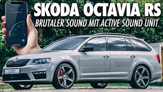 BRUTAL SOUND GENERATOR im Skoda Octavia RS  Soundmodul  Soundsytem  Cete Automotive [upl. by Ialokin]