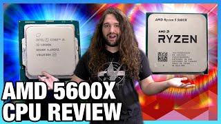 AMD Ryzen 5 5600X CPU Review amp Benchmarks  New Gaming Best amp Workstation Power [upl. by Kusin]