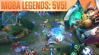 Moba Legends 5v5 Gameplay Android [upl. by Tymon]