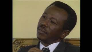 Mengistu Haile Mariam interview with American Journalist April 1990 [upl. by Cooperman165]