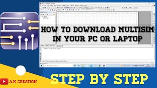 How to download and Install Multisim in your pc and laptop  Follow the steps to install [upl. by Faxen]