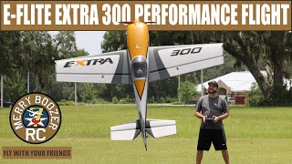 Eflite Extra 300 Perfomance Flight Back To Basics 3D Flying [upl. by Manella]