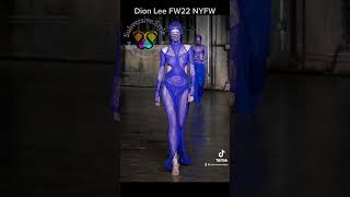 Dion Lee Fall 2022 New York Fashion Week NYFW [upl. by Roth]