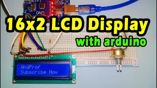 How to connect and program LCD 1602 to Arduino  Beginners StepbyStep Tutorial [upl. by Ardnosak]