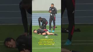 ADVINCULA Y LAPADULA SE DAN AMOR EN EL NACIONAL [upl. by Ecallaw767]