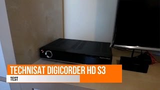 Technisat Digicorder HD S3 Test [upl. by Yrtneg]