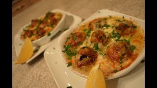 Escargots in Mushroom Caps with Garlic Butter amp Cheese Cooking with Kimberly [upl. by Grossman]