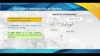 UNAD  CIPAS FUNDAMENTOS DE MATEMÁTICAS  TAREA 3 ALGEBRA SIMBOLICA [upl. by Ada]